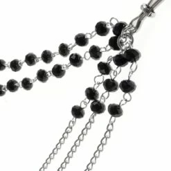 Top 10 🛒 Bondara&Sex Onyx Beaded Chain Sliding Nipple Clips 💯 -Bondage Clothing Sale unnamed file 1025