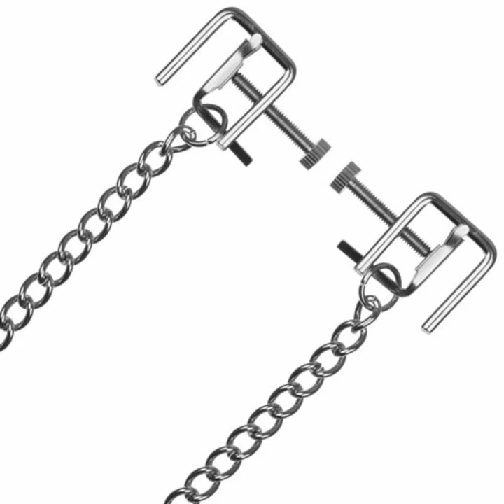 Discount 🥰 Bondara Twisted Chain Nipple Clamps 🧨 4 Discount 🥰 Bondara Twisted Chain Nipple Clamps 🧨 - Image 2