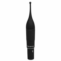 New ❤️ Bondara Straight To The Point Black Mini Wand Vibrator 🛒
