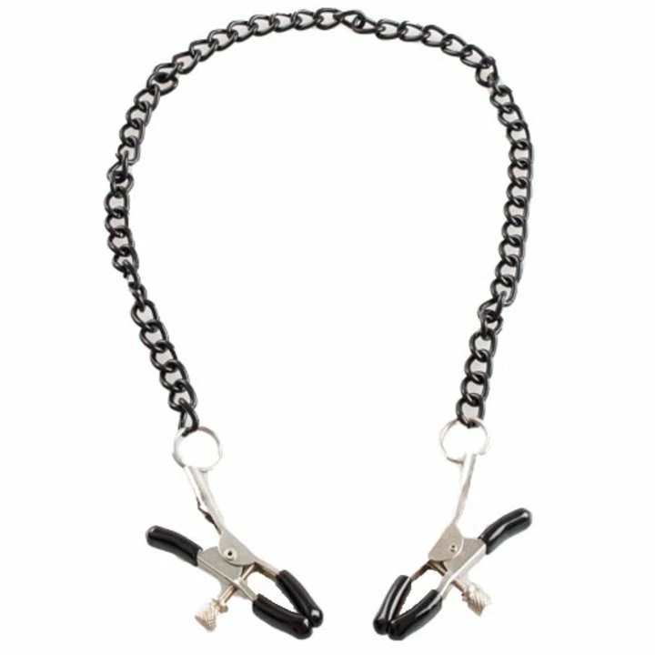 Cheap ❤️ Bondara Black Chain Nipple Clamps 🌟 4 Cheap ❤️ Bondara Black Chain Nipple Clamps 🌟 - Image 2