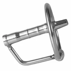 Outlet 😀 Torment Stainless Steel Through-Hole Glans Ring Penis Plug - 4cm ✔️