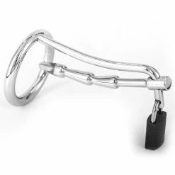 Outlet 🎉 Torment Stainless Steel Humped Cock Trap - 10.7cm 😉 -Bondage Clothing Sale unnamed file 1092