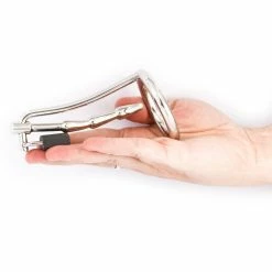 Outlet 🎉 Torment Stainless Steel Humped Cock Trap - 10.7cm 😉 -Bondage Clothing Sale unnamed file 1094