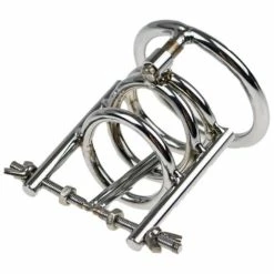 Coupon ⭐ Torment Lock His Load Steel Urethral Stretcher Chastity Cage 🔔