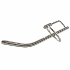 Flash Sale 🌟 Torment Stainless Steel Curved Glans Ring Penis Wand - 12.5cm 👍