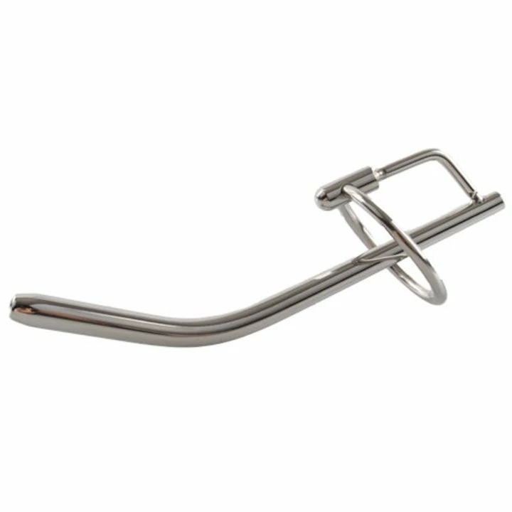 Flash Sale π Torment Stainless Steel Curved Glans Ring Penis Wand - 12.5cm π 3 Flash Sale π Torment Stainless Steel Curved Glans Ring Penis Wand - 12.5cm π