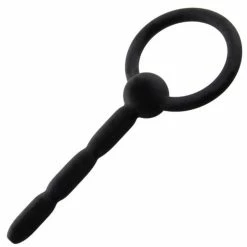 Wholesale 🔔 Bondara Silicone Ridged Penis Plug With Through-Hole ? 8cm 💯