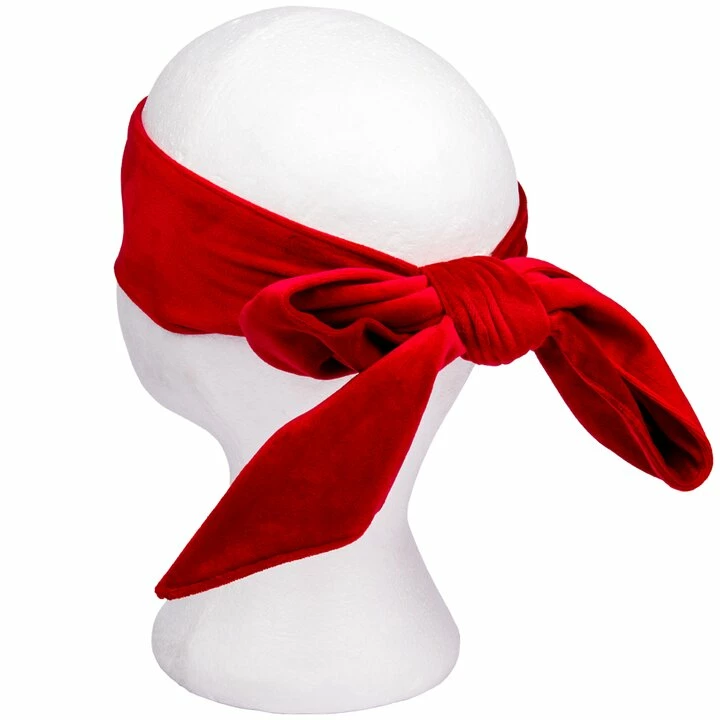 Hot Sale 👍 Bondara Curtain Call Red Velvet Blindfold 🔔 4 Hot Sale 👍 Bondara Curtain Call Red Velvet Blindfold 🔔 - Image 2