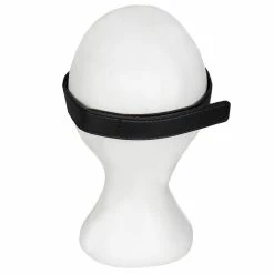 Hot Sale 😍 Bondara Black Faux Leather Blindfold With Ball Gag 🤩 -Bondage Clothing Sale unnamed file 1188