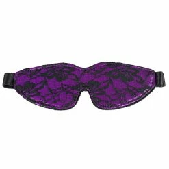 New 🥰 Bondara Soft Purple Floral Lace Blindfold ⭐