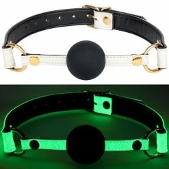 Buy 🧨 Bondara Crystal White Glow In The Dark Ball Gag 🎁 -Bondage Clothing Sale unnamed file 1222