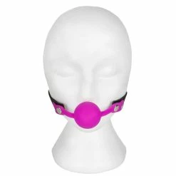 Discount ❤️ Bondara Humble Humiliation Purple Silicone Ball Gag 🔥 -Bondage Clothing Sale unnamed file 1282