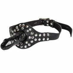 Front Page 40 Best Pirce ๐ฏ Torment Double Dildo Gag With Padlock ? 4.5 Inch ๐ฏ