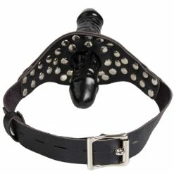 Best Pirce 💯 Torment Double Dildo Gag With Padlock ? 4.5 Inch 💯 -Bondage Clothing Sale unnamed file 1307