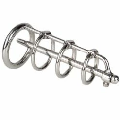 Hot Sale 😀 Torment Stainless Steel Gates Of Hell & Urethral Sound - 11.7cm 🌟