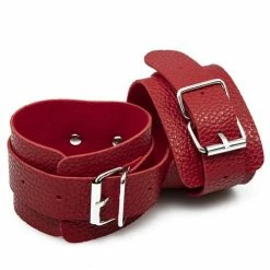 Buy 🤩 Bondara Red Faux Leather 9 Piece Bondage Set ✨ -Bondage Clothing Sale unnamed file 133