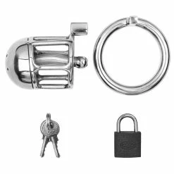 Top 10 ✔️ Torment Little Lad Micropenis Cock Cage With Padlock 🔥 -Bondage Clothing Sale unnamed file 1334