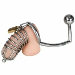 Flash Sale ✔️ Torment Stainless Steel Chastity Cage With Sound & Anal Hook ⭐ 10 Flash Sale ✔️ Torment Stainless Steel Chastity Cage With Sound & Anal Hook ⭐ -Bondage Clothing Sale unnamed file 1338