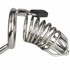 Flash Sale ✔️ Torment Stainless Steel Chastity Cage With Sound & Anal Hook ⭐ 11 Flash Sale ✔️ Torment Stainless Steel Chastity Cage With Sound & Anal Hook ⭐ -Bondage Clothing Sale unnamed file 1339