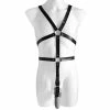 Promo 😉 Bondara Edge Real Leather Men?s Body Harness With Cock Rings ❤️ -Bondage Clothing Sale unnamed file 1386