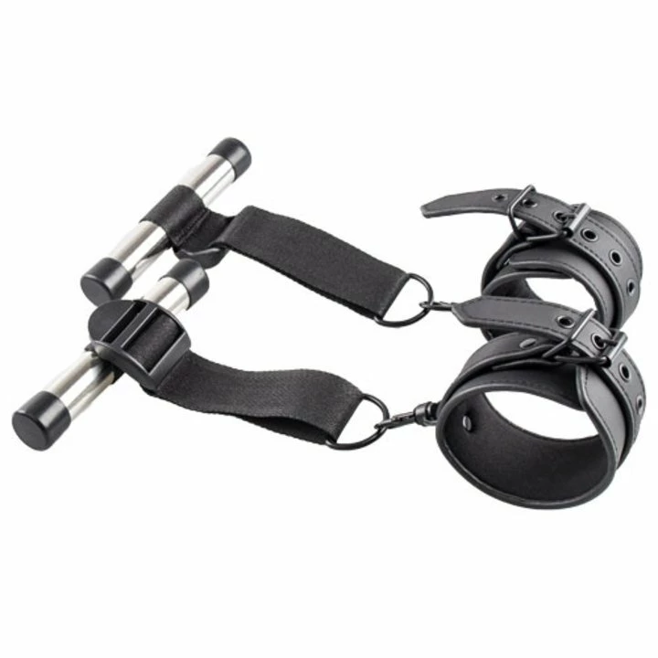 Cheap π Bondara Matte Black Door Jam Handcuffs π 3 Cheap π Bondara Matte Black Door Jam Handcuffs π