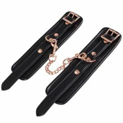 Brand new ✔️ Bondara Bound Rose Gold Faux Leather Handcuffs 😀 -Bondage Clothing Sale unnamed file 171