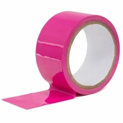 New 😉 Bondara Make ?Em Wink Hot Pink PVC Bondage Tape 👍