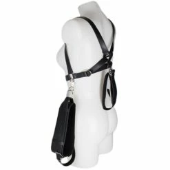 Front Page 30 Wholesale ๐ Bondara Faux Leather Chest Harness With Thigh & Wrist Restraints ๐