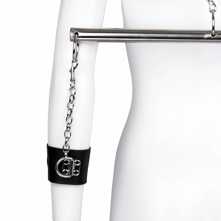 Budget π€© Bondara Luxe Real Leather Neck To Wrist Bar Restraint π 5 Budget π€© Bondara Luxe Real Leather Neck To Wrist Bar Restraint π - Image 3