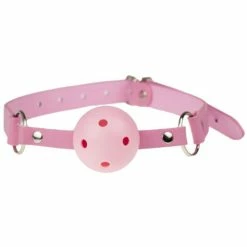 Best deal ๐คฉ Bondara Pretty Pink Vented Ball Gag ๐