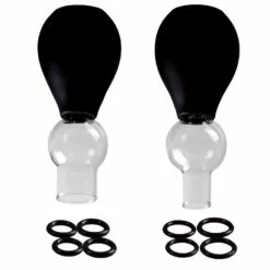 Buy ❤️ Bondara Perk Up Glass O-Ring Nipple Sucker Set 🔥