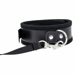 Best deal ⭐ Bondara Black Collar And Leash ⌛ -Bondage Clothing Sale unnamed file 338