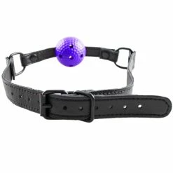 Best deal ✨ Bondara Purple Small Vented Ball Gag 🔔 -Bondage Clothing Sale unnamed file 342