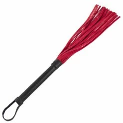 Best Pirce 👏 Bondara Red Suede Fantasy Flogger Whip - 12 Inch 🛒
