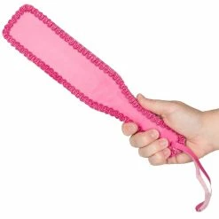 Promo 😀 Bondara Sink The Pink Ric Rac Paddle - 12 Inch 🤩 -Bondage Clothing Sale unnamed file 367