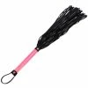 New ⭐ Bondara Pink Kink Faux Leather Rose Gold Flogger - 17 Inch 🤩 -Bondage Clothing Sale unnamed file 395
