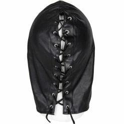 Brand new ✔️ Bondara Black Faux Leather Male Gimp Mask 🎁 -Bondage Clothing Sale unnamed file 508