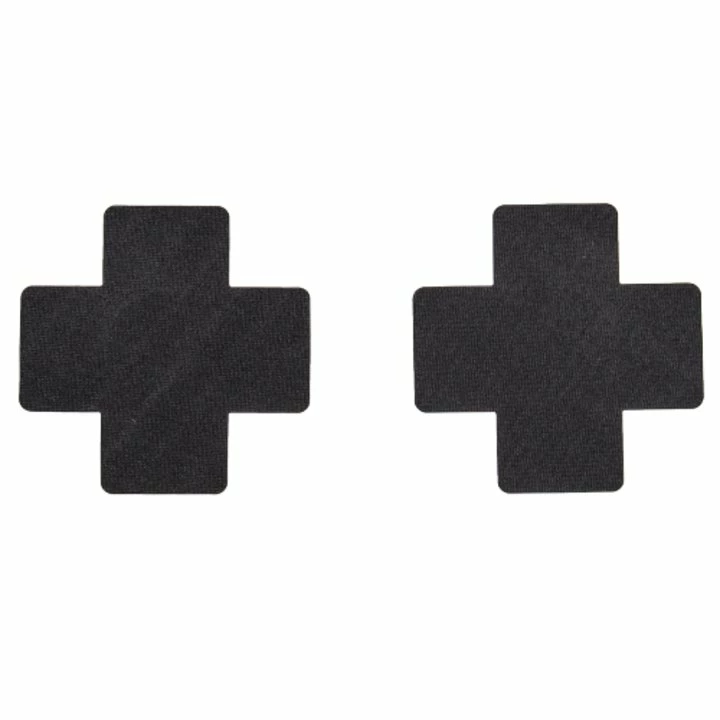 Flash Sale π Bondara Black Cross Nipple Pasties π 1 Flash Sale π Bondara Black Cross Nipple Pasties π