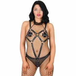 Budget 👍 Bondara&Sex Luxury Female Leather Body Harness 🥰