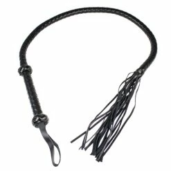 Cheapest 😍 Bondara Monstrous Black Faux Leather Flogger Whip ? 55 Inch 🔥