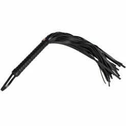 Brand new 😀 Bondara Black Faux Leather Flogger ? 17.5 Inch 🥰