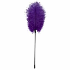 Wholesale 🥰 Bondara Purple Ostrich Feather Tickler - 17 Inch 😉