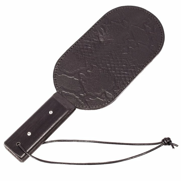 Outlet ✔️ Bondara Paw Print Leather Paddle ? 13 Inch 😍 4 Outlet ✔️ Bondara Paw Print Leather Paddle ? 13 Inch 😍 - Image 2
