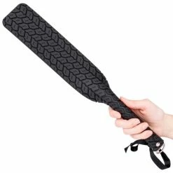 Best Pirce 😍 Bondara&Sex Sei Mio Tread Carefully Rubber Tyre Spanking Paddle - 15 Inch ✨ -Bondage Clothing Sale unnamed file 723