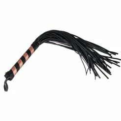 Best Pirce 🛒 Bondara Luxe Rose Gold Real Leather Flogger ? 17.5 Inch ✨