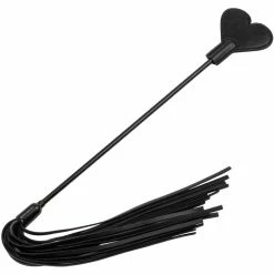 Best deal 🎉 Bondara Ace Of Hearts Double Ended Flogger And Crop - 24 Inch 😍