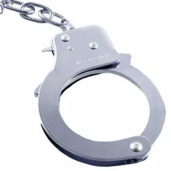 Best Sale 😉 Bondara Silver Heavy Duty Handcuffs 😍 -Bondage Clothing Sale unnamed file 81