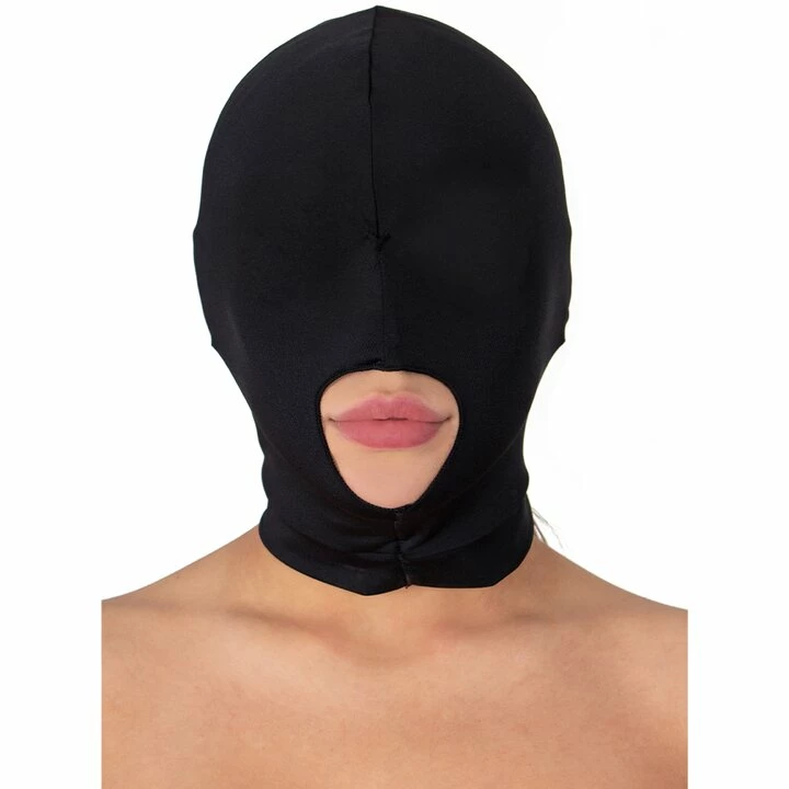Discount ๐ Bondara Black Bondage Hood With Mouth Hole ๐งจ 3 Discount ๐ Bondara Black Bondage Hood With Mouth Hole ๐งจ