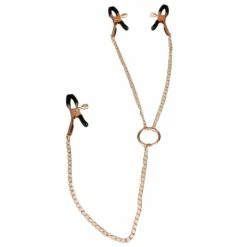 New ๐ Bondara Rose Gold O-Ring Nipple And Clit Clamps ๐